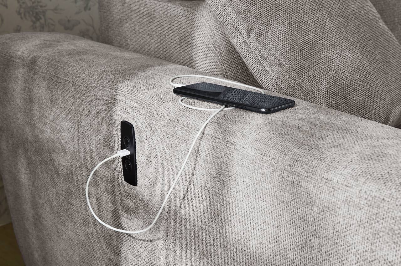 domino ecksofa variante rechts stoff 430 29 hellgrau milieu detailbild