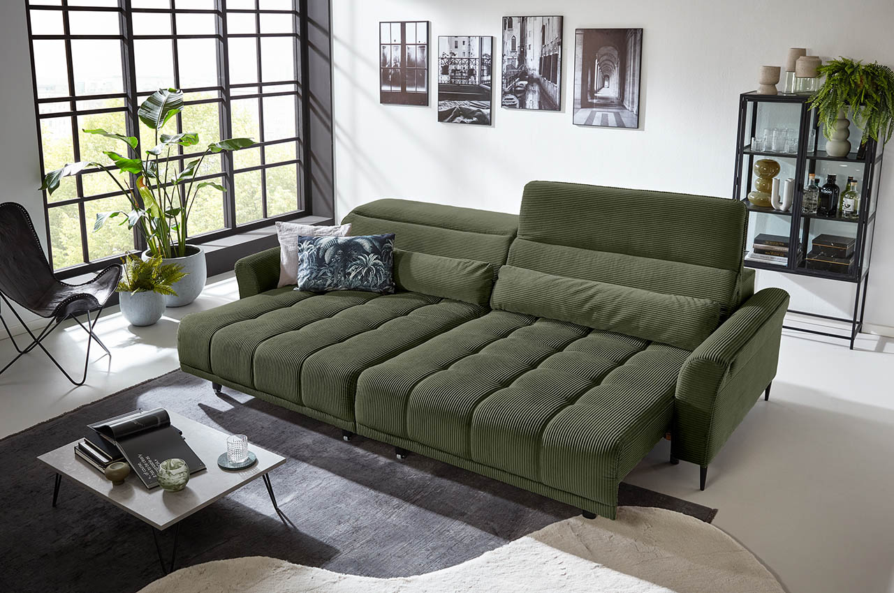 keno iwaniccy bigsofa logan cord hydra 77 gruen milieubild mit elektrischer sitzverstellung beidseitig keno iwaniccy bigsofa logan cord hydra 77 gruen milieubild mit elektrischer sitzverstellung beidseitig