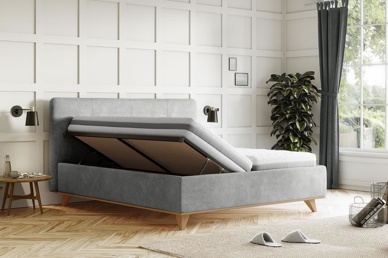 toscana polsterbett cotta orlando c014 silber milieubild mit bettkasten