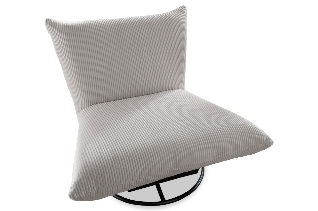benformato cremona drehsessel cord 4802 silber benformato cremona drehsessel cord 4802 silber