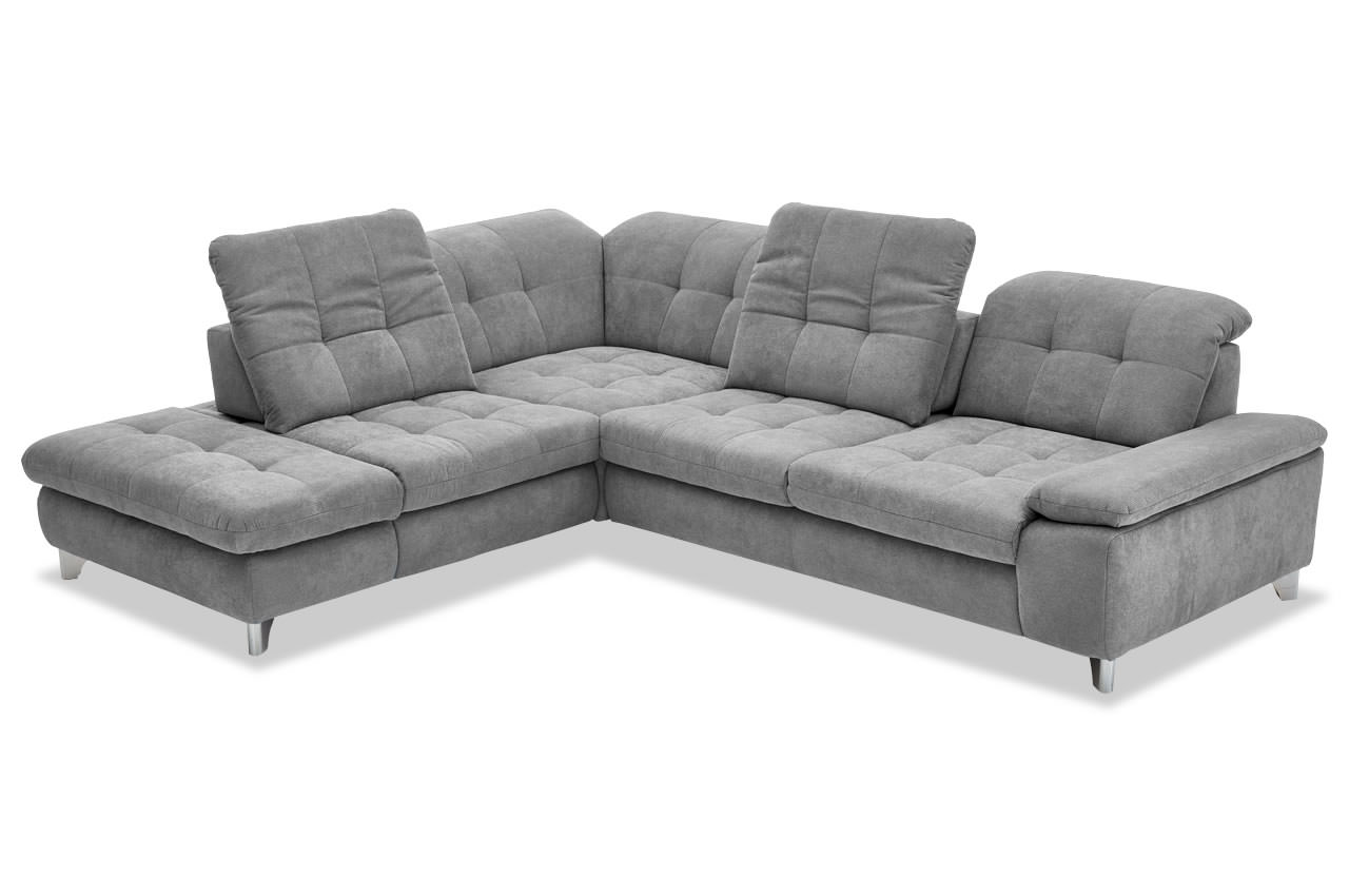 mp in18012 ecksofa links belle silber kopfteilverstellung mp in18012 ecksofa links belle silber kopfteilverstellung