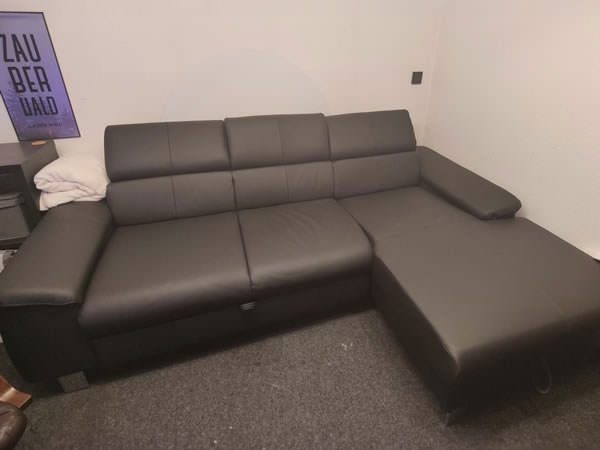 Kundenbild Ecksofa Micky REC Leder COT26 LR M9003BB Kundenbild Ecksofa Micky REC Leder COT26 LR M9003BB