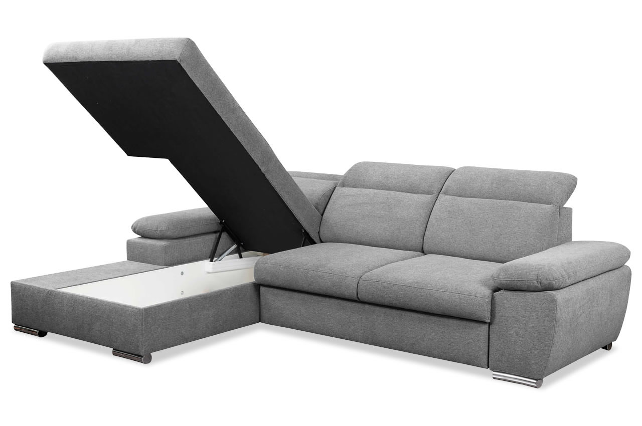 palma ecksofa links stoff degas 2505 grau bettkasten palma ecksofa links stoff degas 2505 grau bettkasten