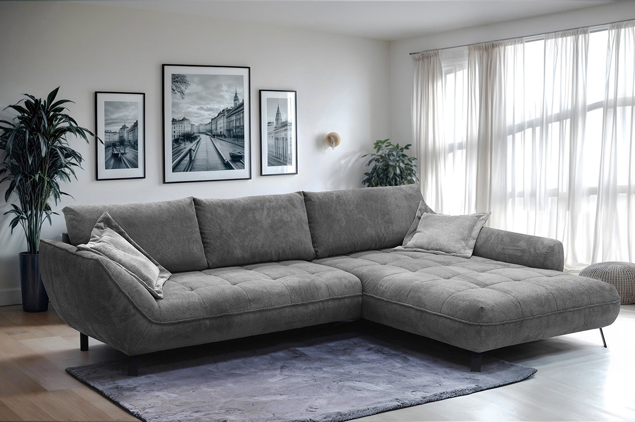 biarritz exxpo ecksofa variante rechts stoff dunbar 40 anthrazit milieubild