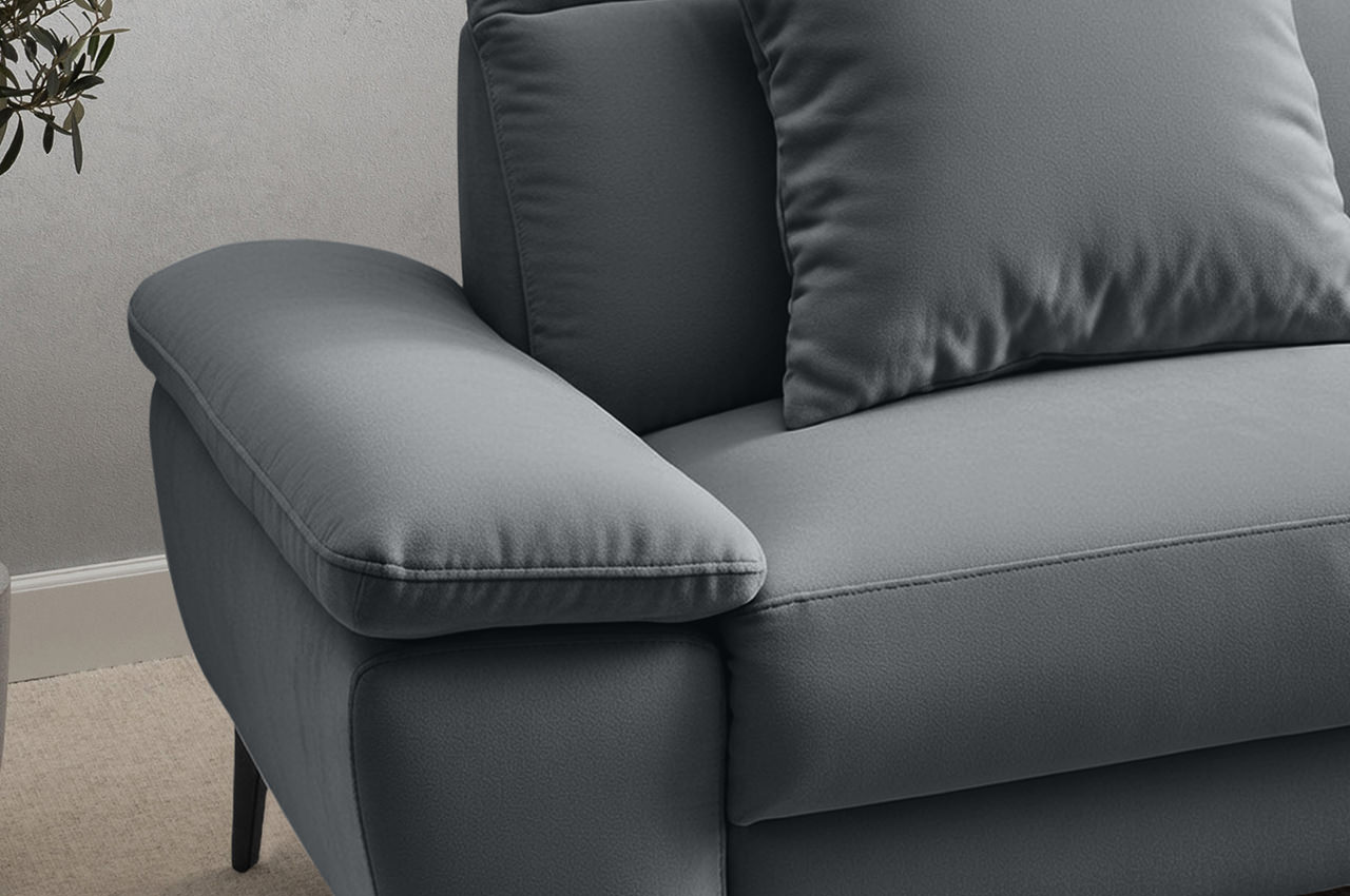 cancelli ecksofa rechts stoff tonia 750011 anthrazit milieudetailbild armlehne