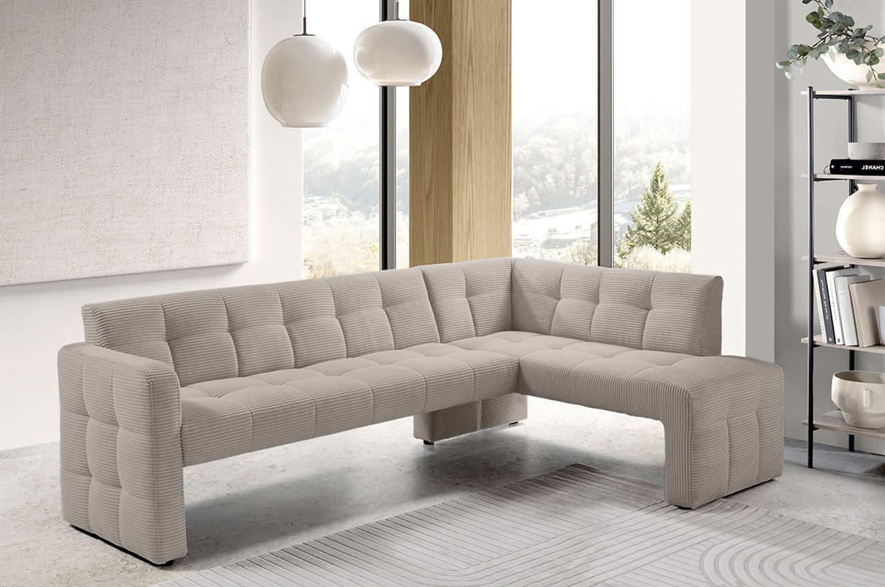 barista eckbank klein variante rechts cord poso 03 taupe milieubild 1 barista eckbank klein variante rechts cord poso 03 taupe milieubild 1