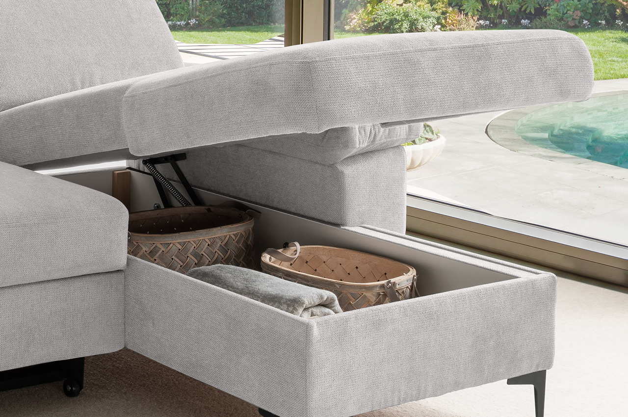 benformato zotti ecksofa rechts coroni 9302 detailbild bettkasten