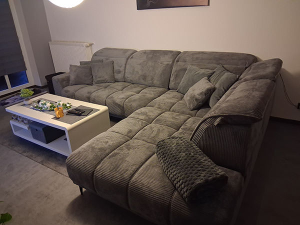 Kundenbild Ecksofa OTM Livorno IWA41 MR LIN90SZ Kundenbild Ecksofa OTM Livorno IWA41 MR LIN90SZ