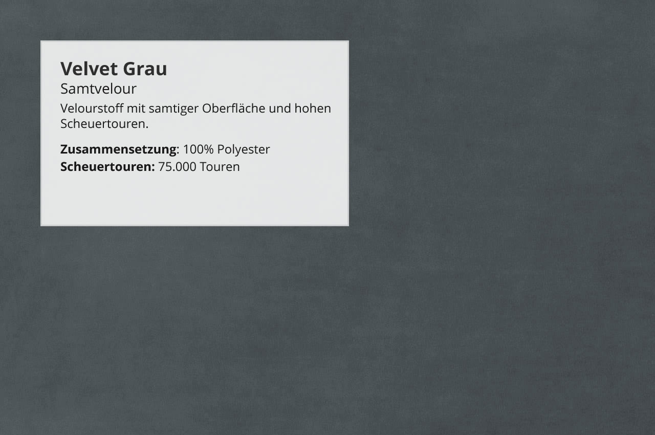 Velvet Grau