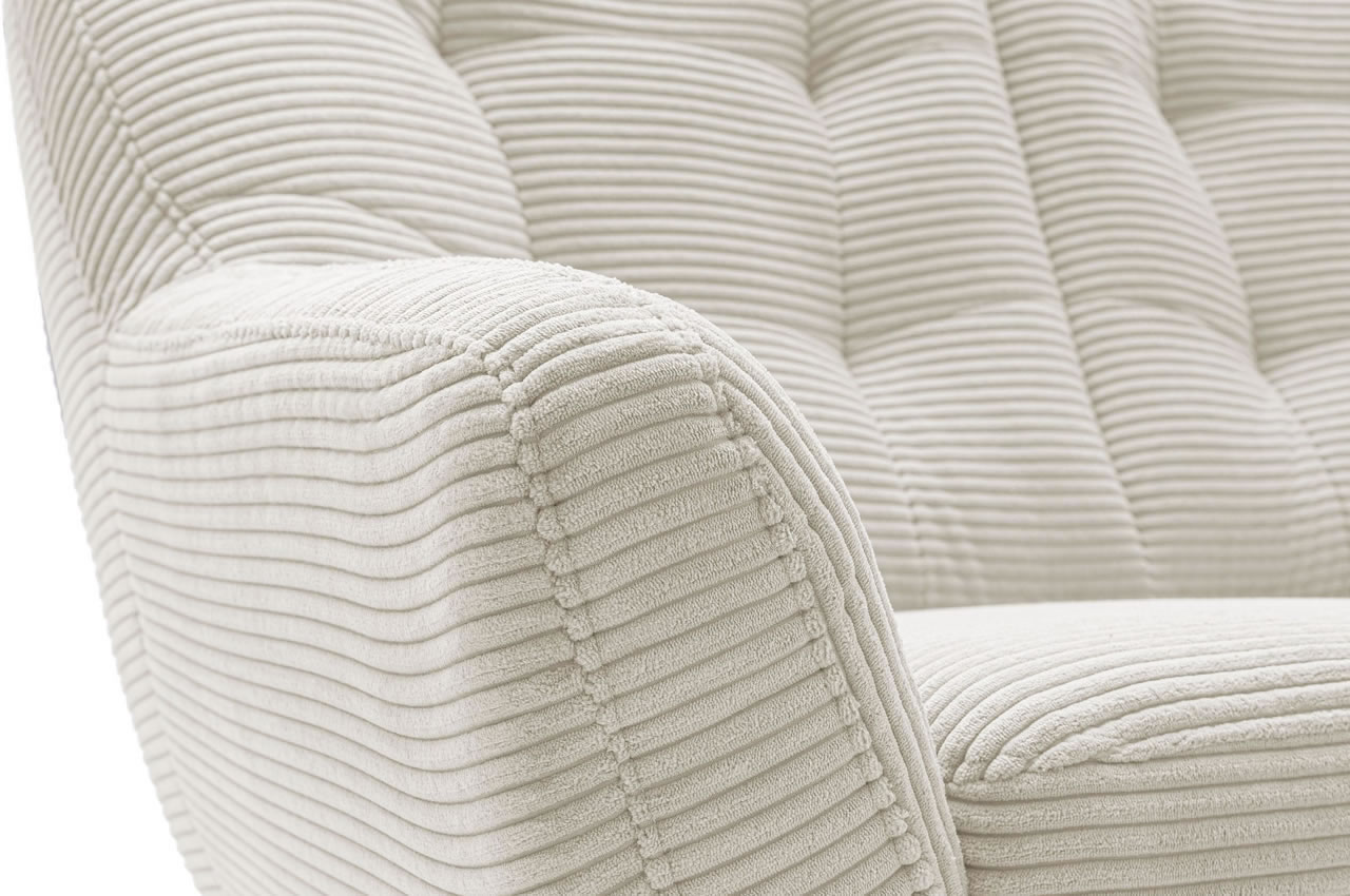 scandi sofa cord lincoln 03 creme detailansicht armlehne