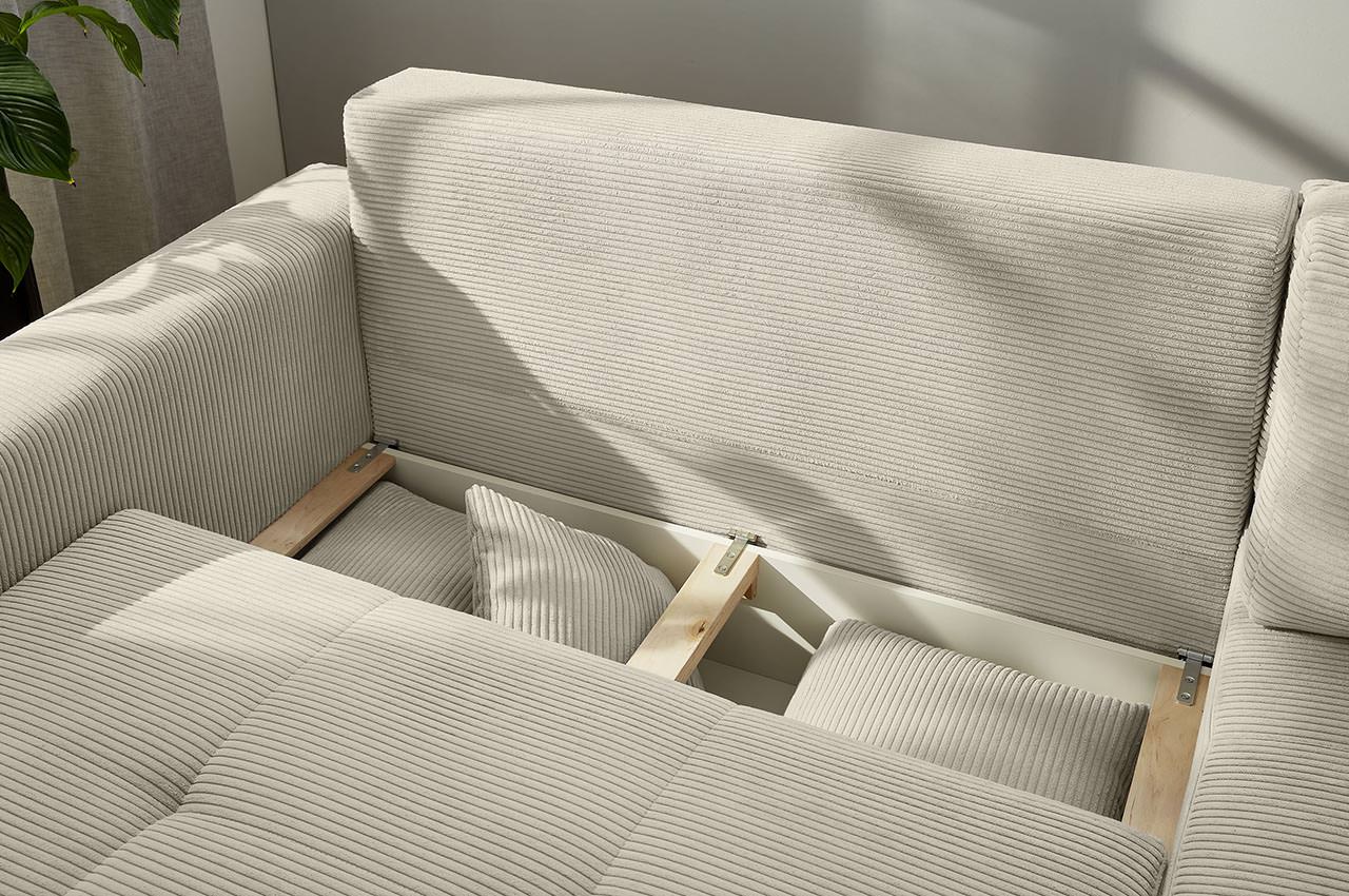 sunset ecksofa variante rechts cord 426 17 greige milieu detailbild bettkasten sunset ecksofa variante rechts cord 426 17 greige milieu detailbild bettkasten