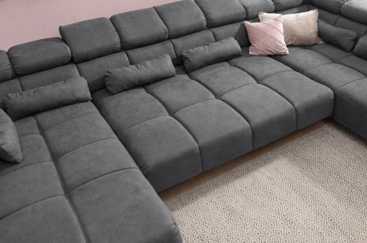 wohnlandschaft speed rechts stoff lino 17 dunkelgrau detailansicht