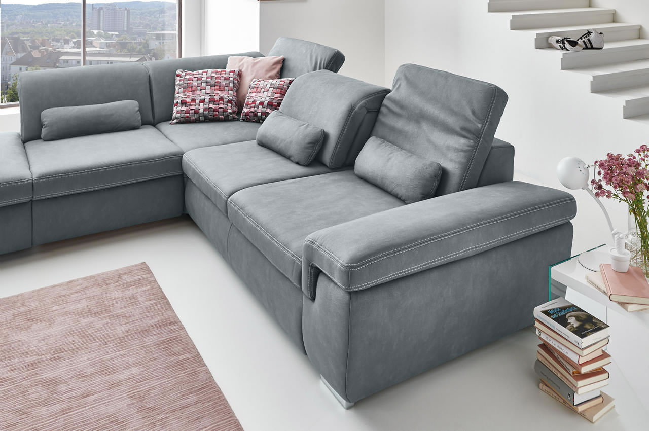 mp in17041 arvend ecksofa links mammut steel detailbild sitztiefenverstellung