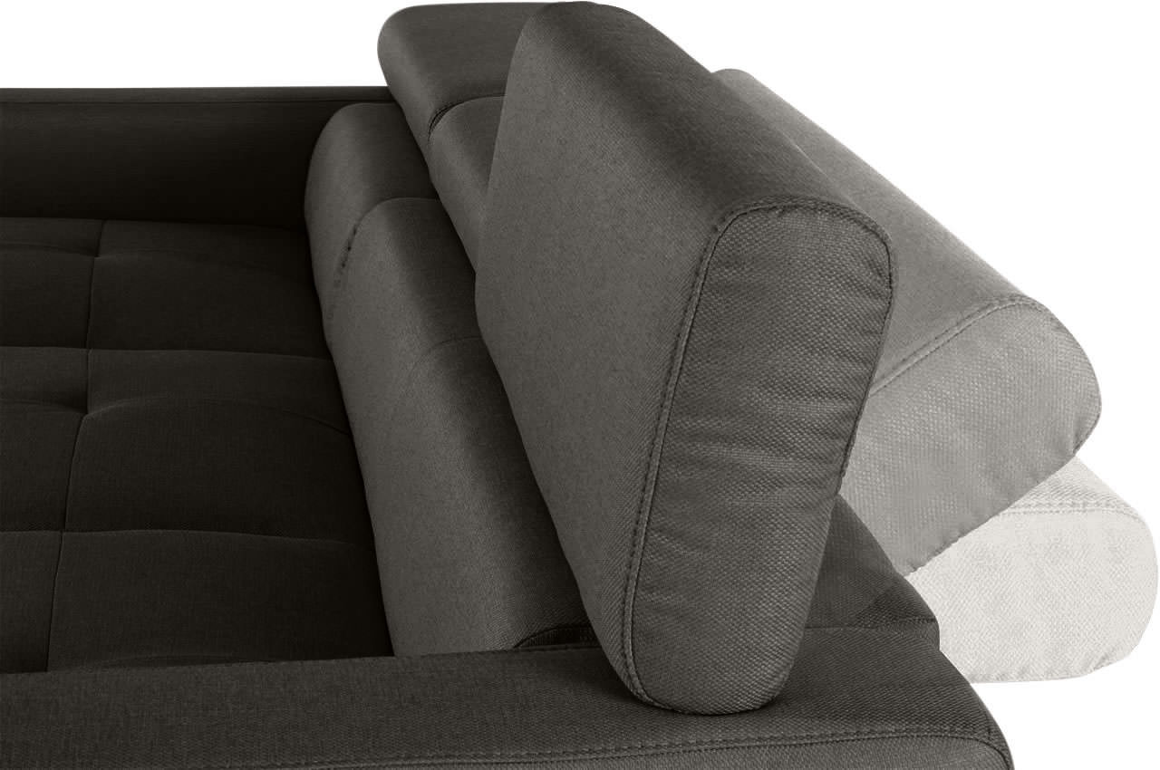 Sammy ecksofa recamiere links all sense f180 mud detailbild kopfteilverstellung Sammy ecksofa recamiere links all sense f180 mud detailbild kopfteilverstellung