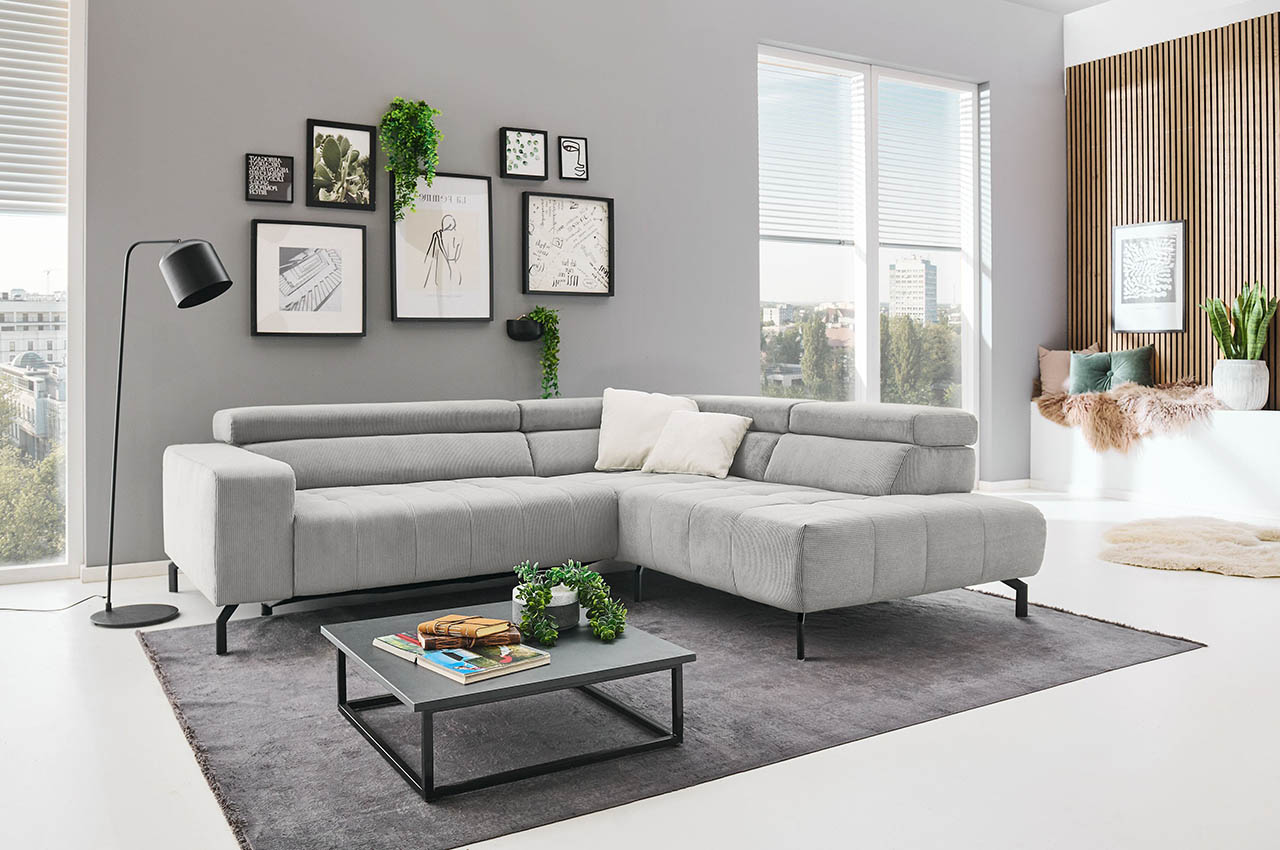 mp in25098 ecksofa rechts feincord silber milieubild
