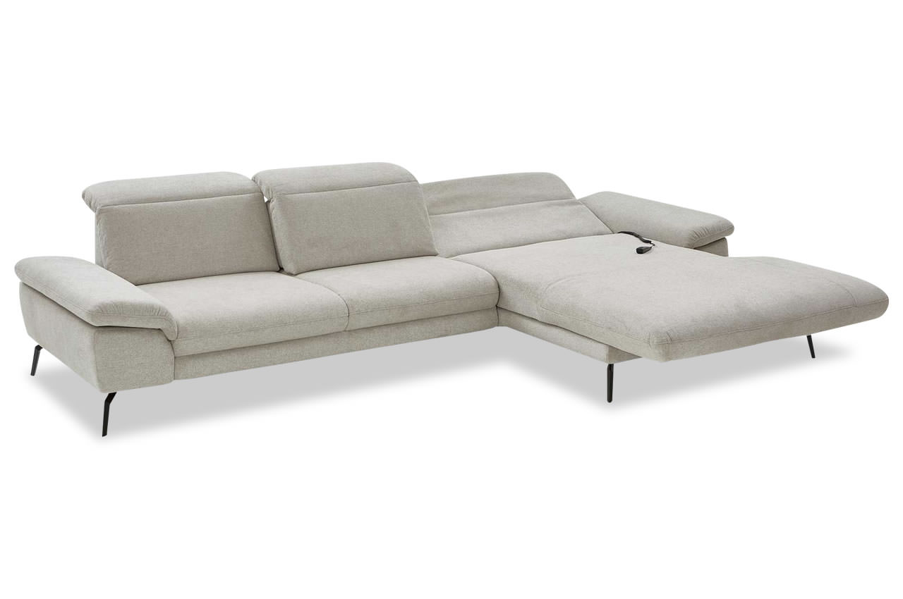 mp in22025 ecksofa variante rechts cyber ecru elektrisches canape