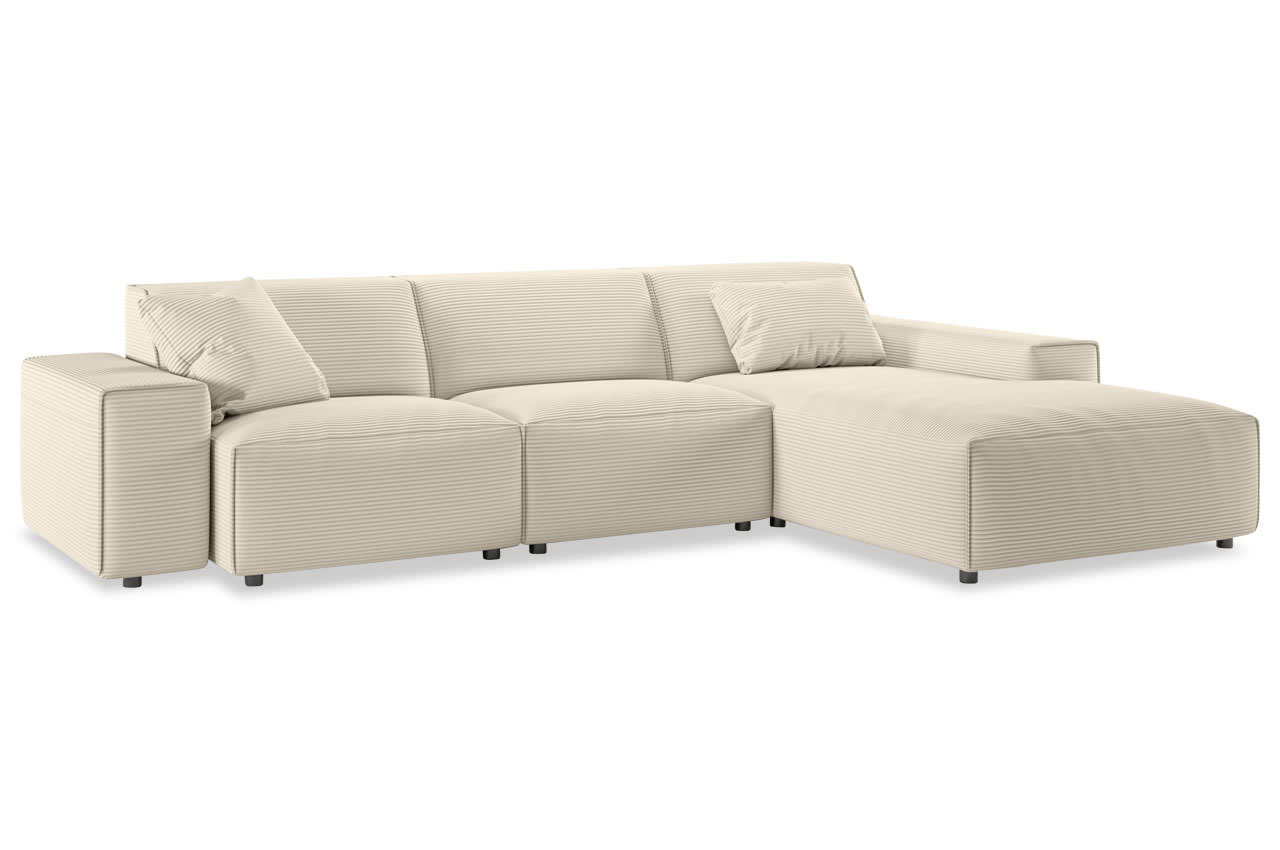 easport ecksofa rechts cord nature easport ecksofa rechts cord nature