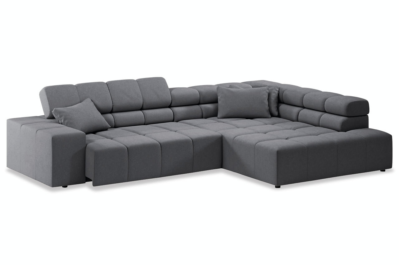 oregon candy ecksofa ottomane rechts stoff matrix farbe stahl mit sitztiefenverstellung oregon candy ecksofa ottomane rechts stoff matrix farbe stahl mit sitztiefenverstellung