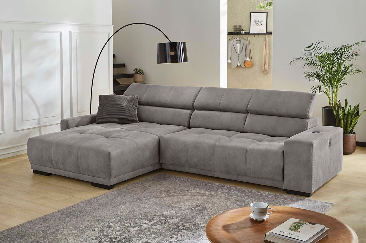 le mans ecksofa links stoff 415 19 grau milieubild