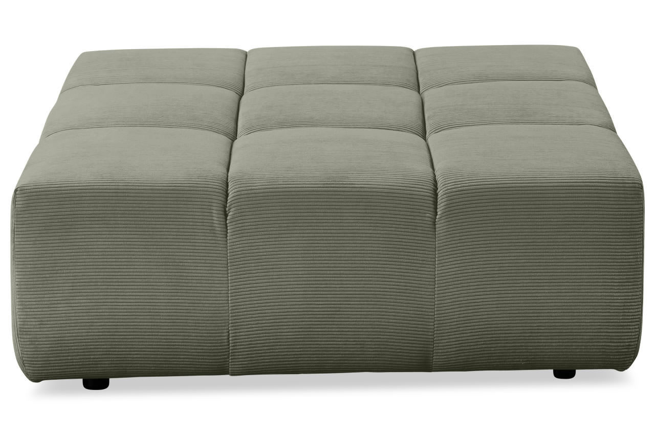 oregon hocker feincord olive frontansicht