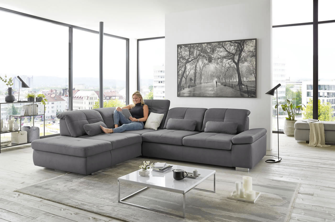 in16012 ecksofa variante links stoff mammut grau milieubild 1