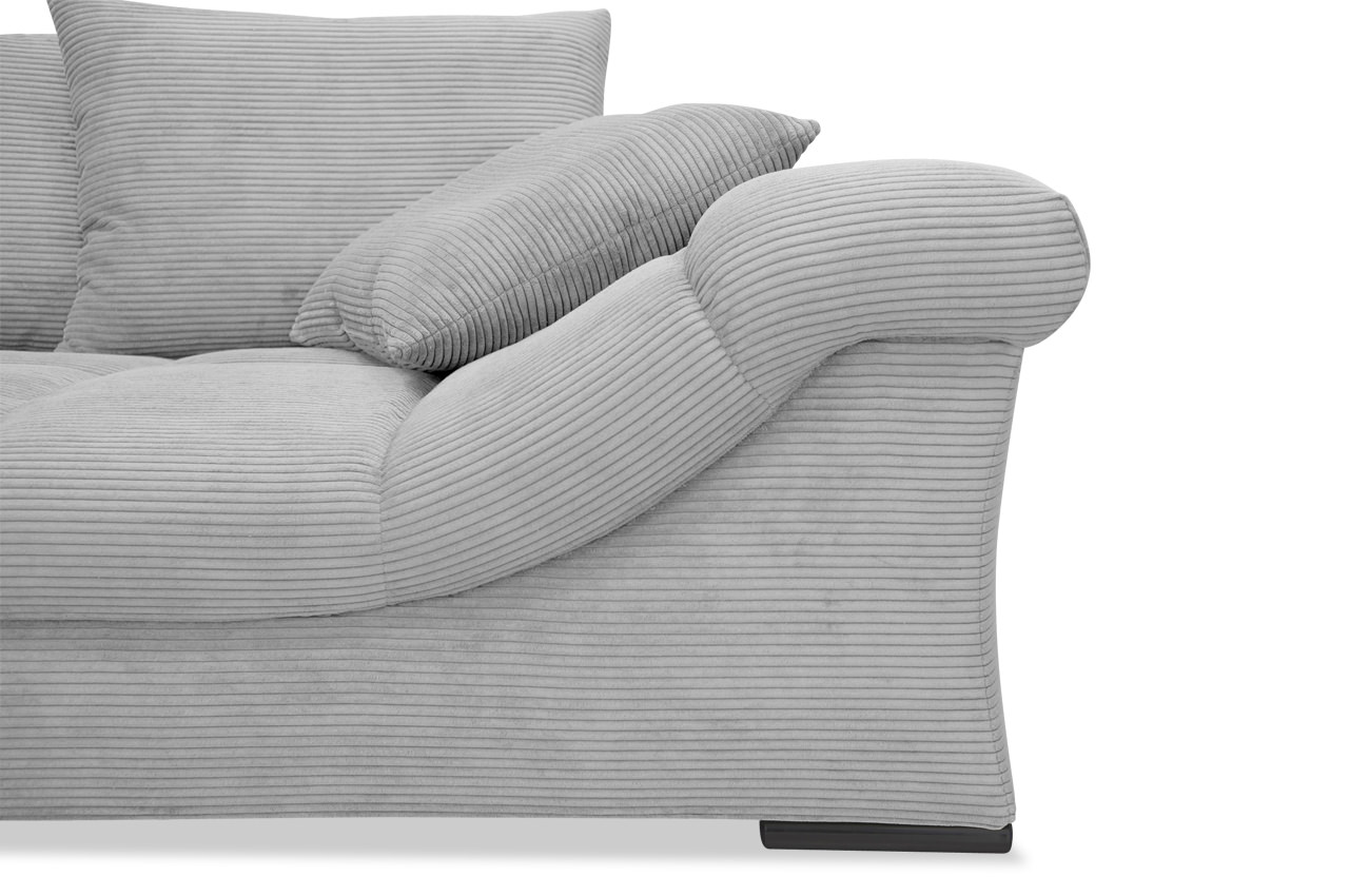 apollo ecksofa links cord stripes 8637 grau detailbild armlehne apollo ecksofa links cord stripes 8637 grau detailbild armlehne
