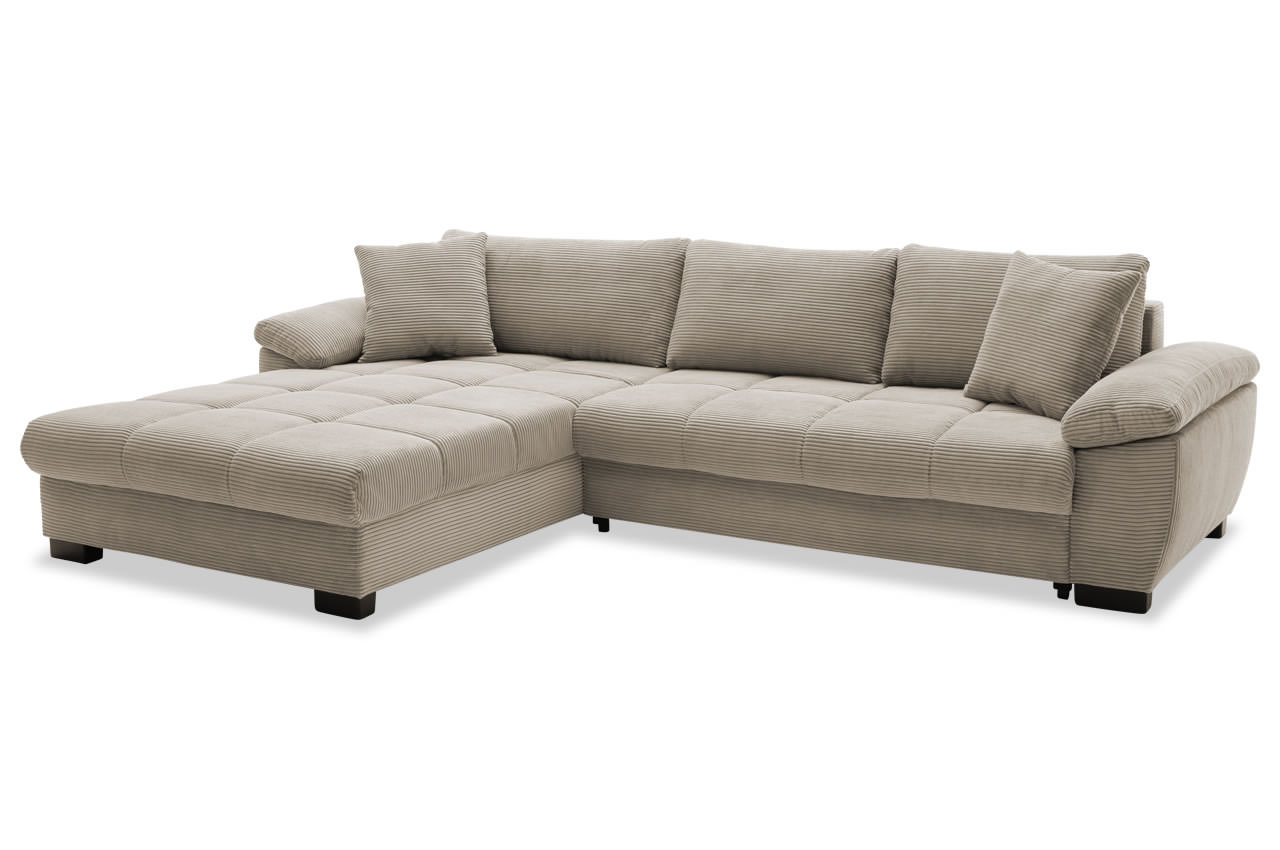 cancun ecksofa links cord stripes 03 taupe cancun ecksofa links cord stripes 03 taupe