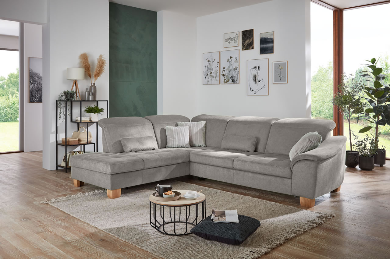 la23145 la16029 ecksofa inessa links stoff cyber farbe grau milieubild