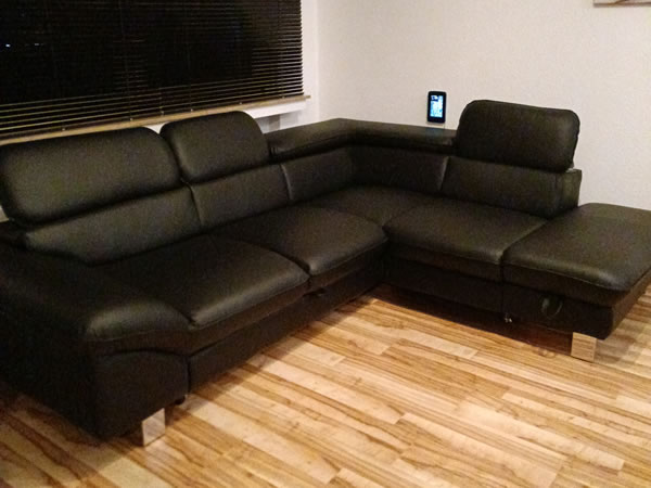 Kundenbild Ecksofa Driver OTM Leder COT04 MR M9003B Kundenbild Ecksofa Driver OTM Leder COT04 MR M9003B