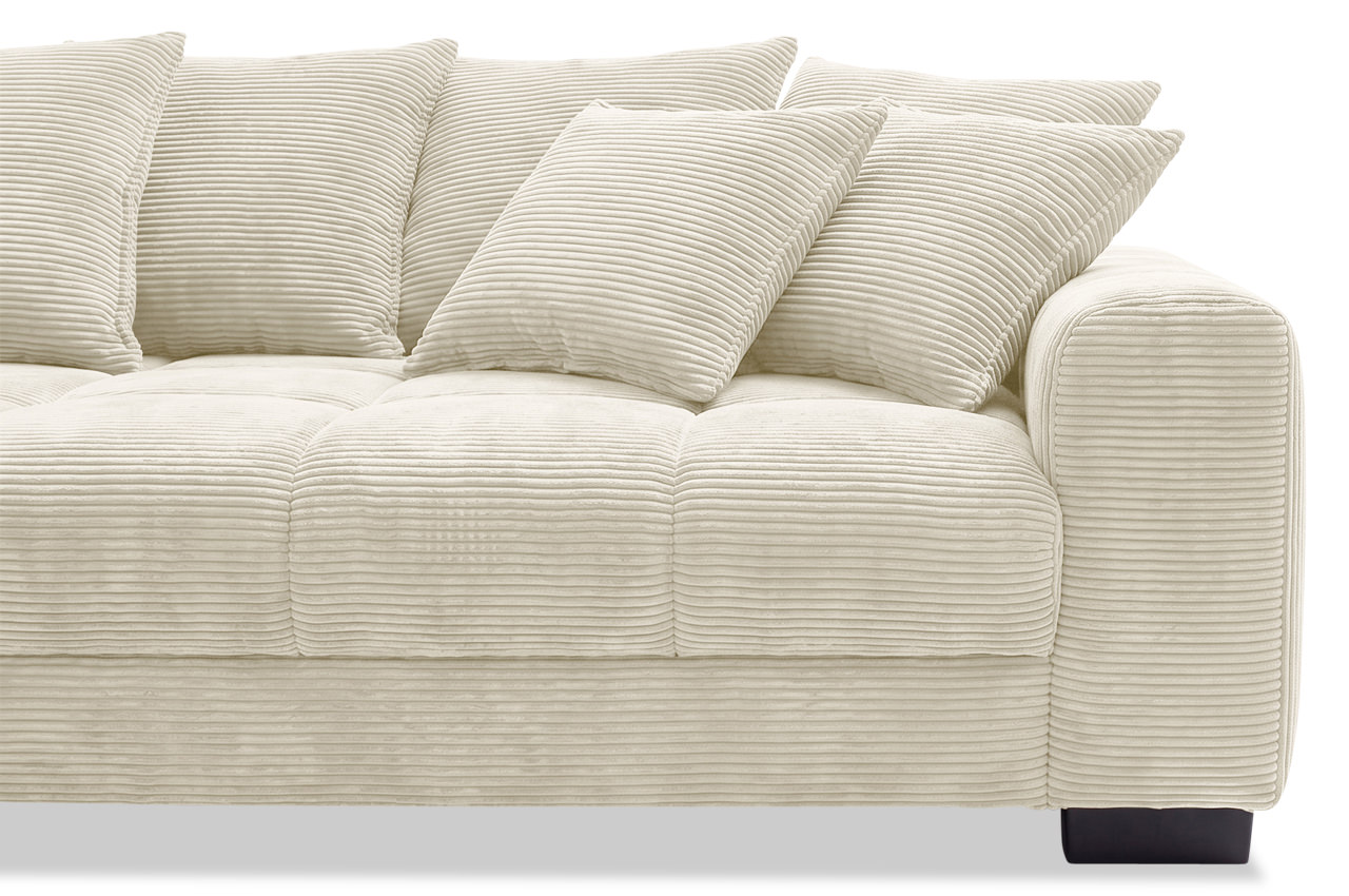 ecksofa estrella links cord stripes 8622 creme detailbild armlehne ecksofa estrella links cord stripes 8622 creme detailbild armlehne