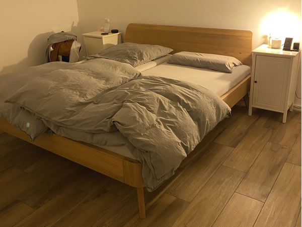 Kundenbild Bett Oak Bianco HAS07 X180 25