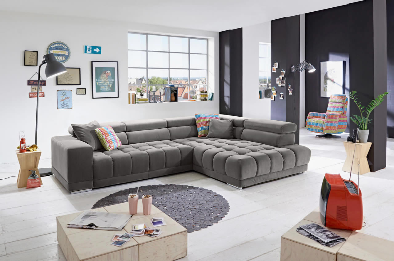 mp in15053 sattelite ecksofa rechts salsa 12966 grau milieu