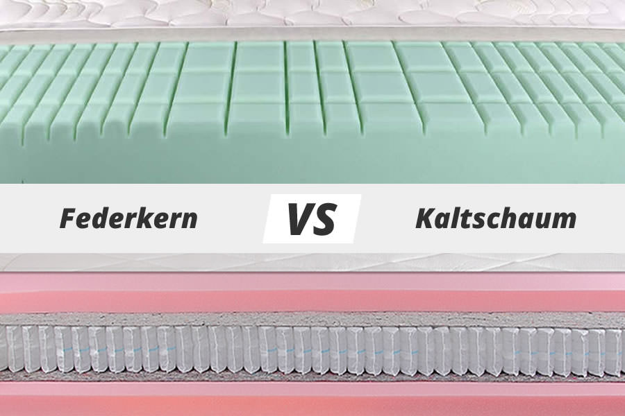Federkern- oder Kaltschaummatratze – was ist besser?