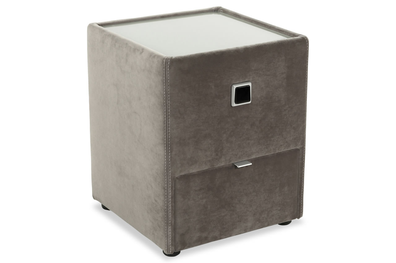 Samtvelour 372 09 Grau
