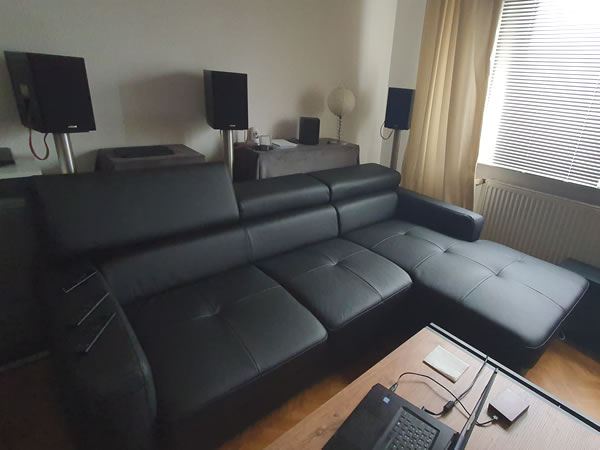 Kundenbild Ecksofa Sammy REC Leder COT07 LR M9003B