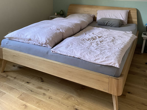 Kundenbild Bett Oak Bianco HAS07 X180 25