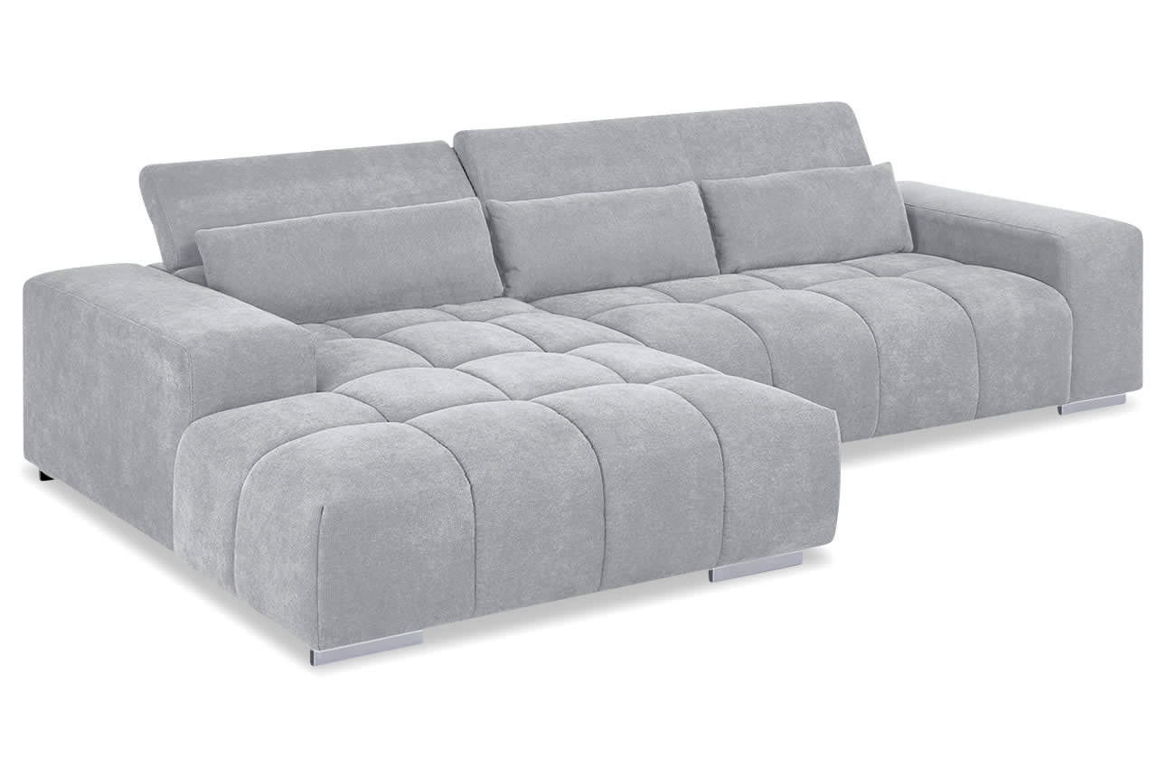 cotta orion ecksofa mit recamiere links f009 grau kopfteilverstellung mit kissen cotta orion ecksofa mit recamiere links f009 grau kopfteilverstellung mit kissen