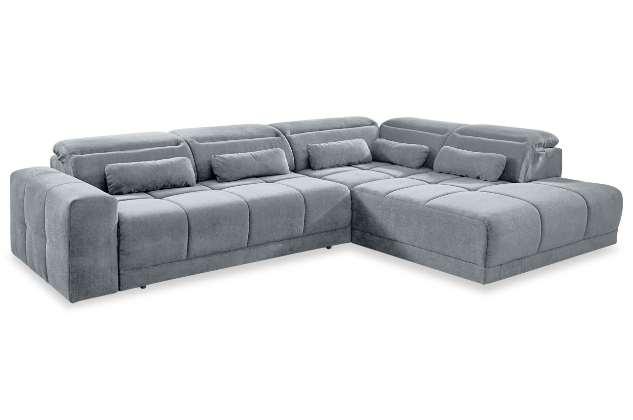 downtown ecksofa variante rechts microfaser aragon 90 hellgrau