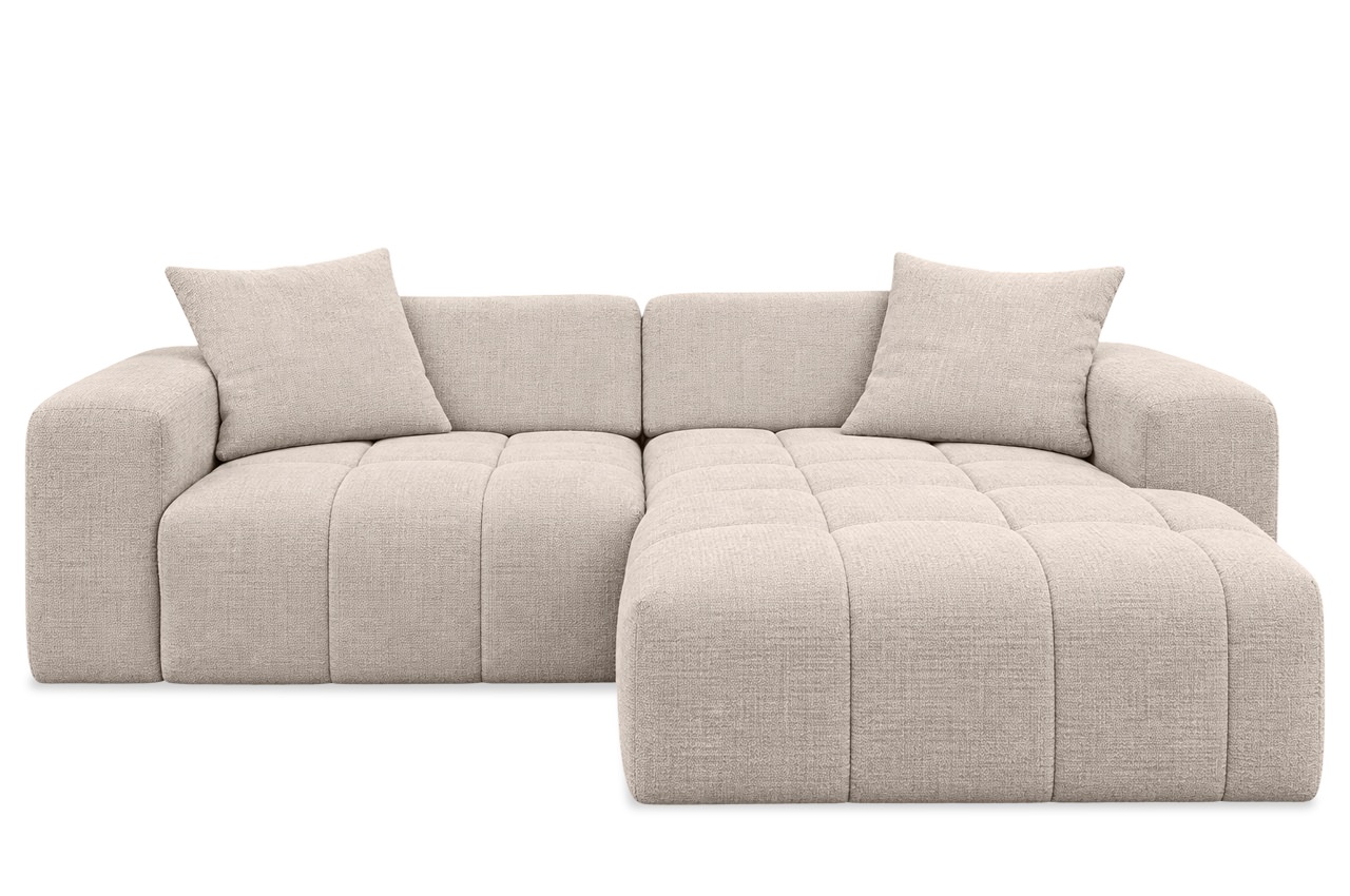 Ecksofa Liva rechts wahlweise mit elektrischer Verstellung