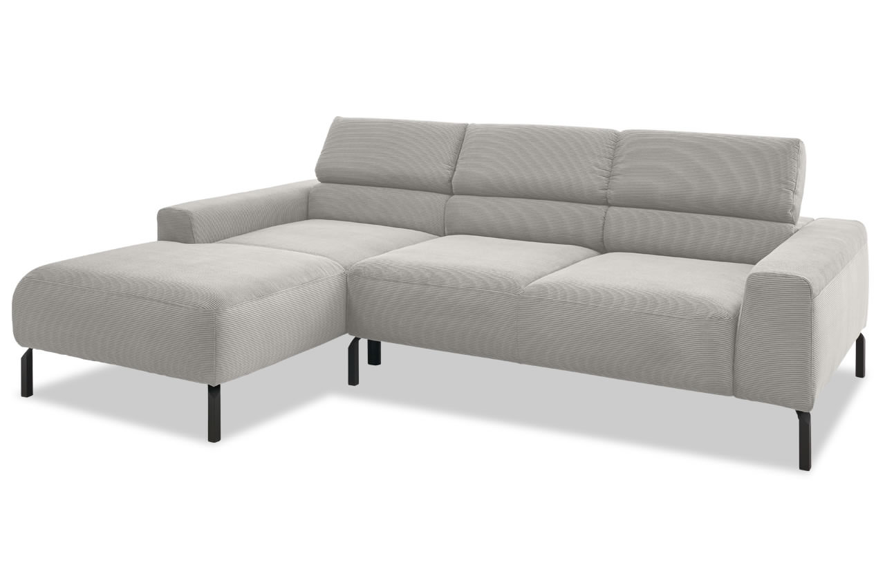 Feincord Silber