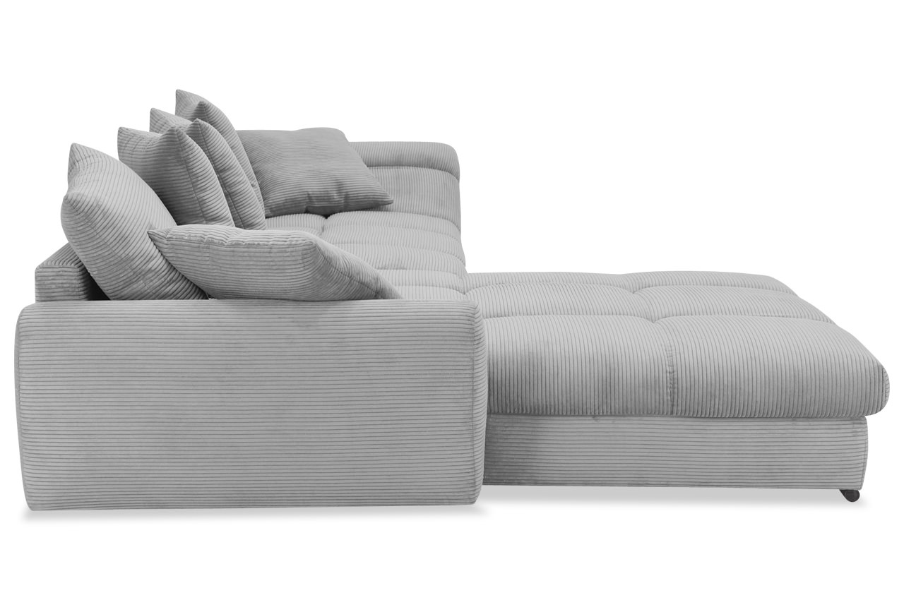 apollo ecksofa links cord stripes 8637 grau seitenansicht apollo ecksofa links cord stripes 8637 grau seitenansicht