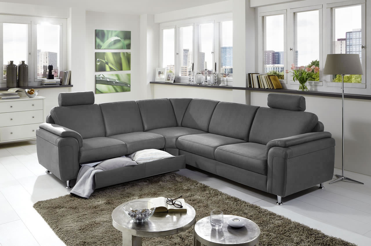 ze em05003 ecksofa rechts stoff holiday farbe steel milieubild mit bettkasten ze em05003 ecksofa rechts stoff holiday farbe steel milieubild mit bettkasten