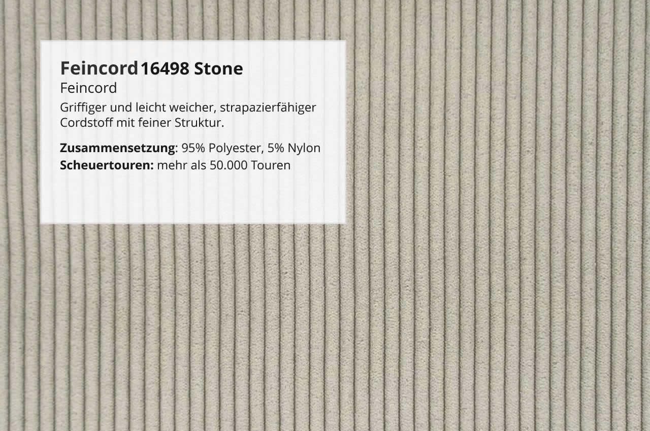 Feincord 16498 Stone