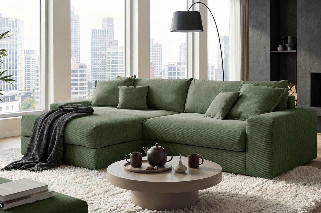 kamil ecksofa links feincord fjord 77 winter mos milieubild kamil ecksofa links feincord fjord 77 winter mos milieubild