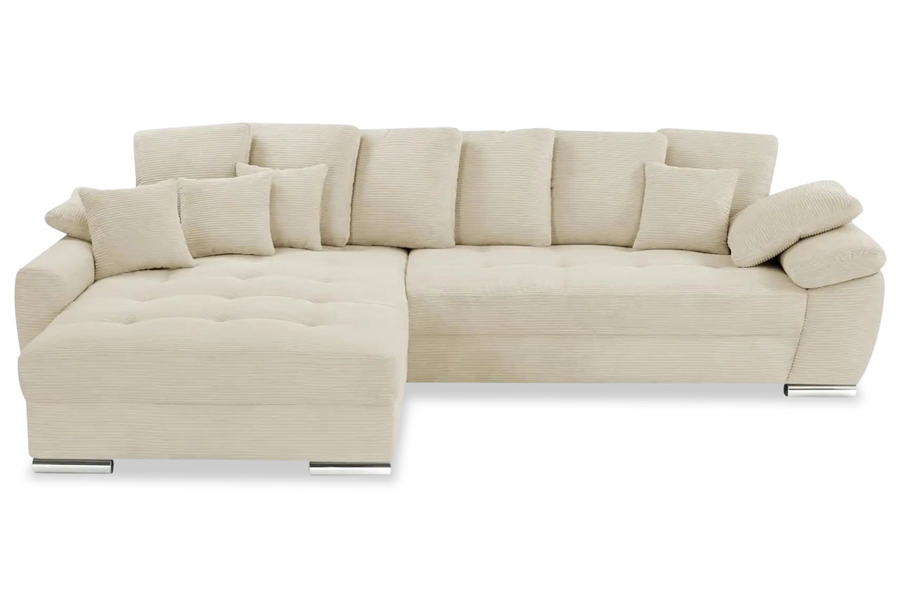 farina ecksofa links cordstoff stripes 8622 creme frontansicht farina ecksofa links cordstoff stripes 8622 creme frontansicht