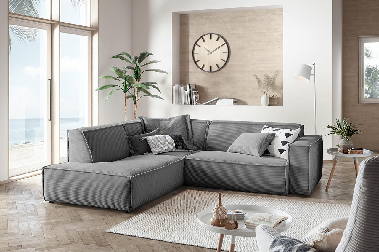 upper east ecksofa links cord dunkelgrau milieubild upper east ecksofa links cord dunkelgrau milieubild