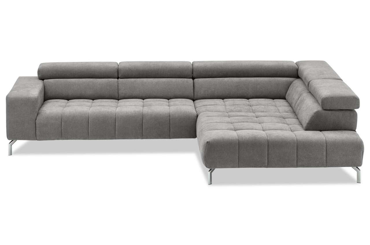 mp in18022 ecksofa mit ottomane rechts nemo granit frontansicht