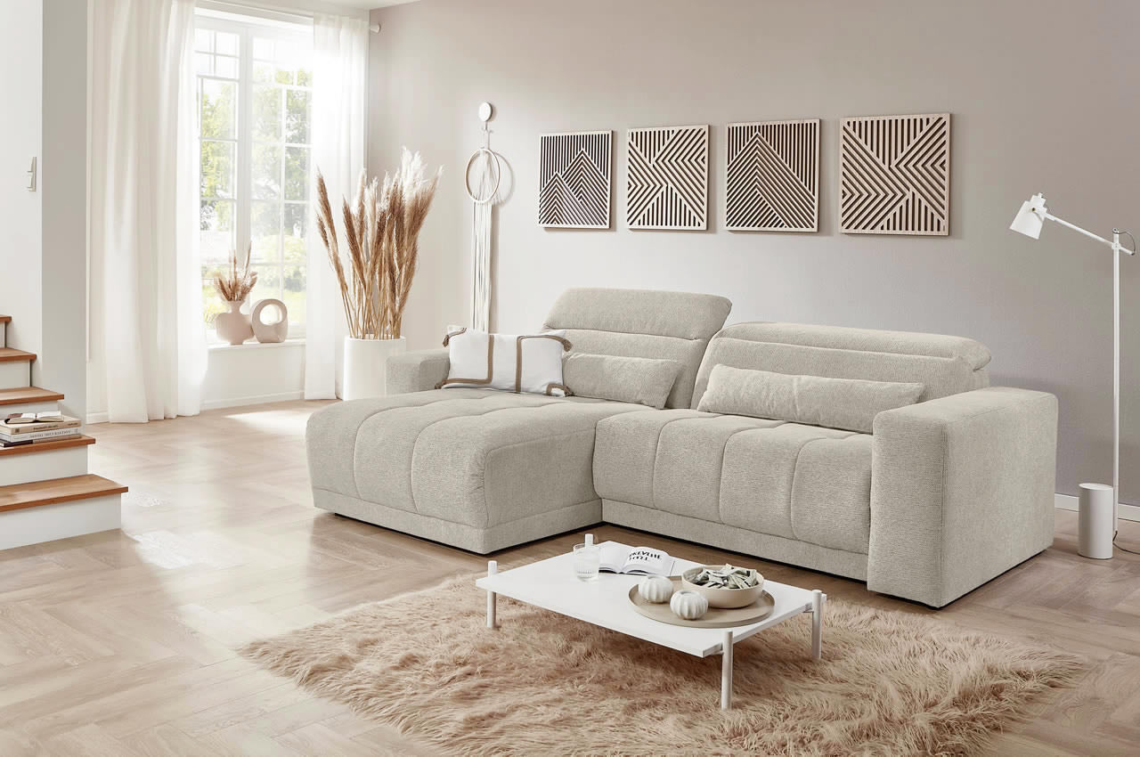 luis iwaniccy ecksofa links stoff aragon 03 beige milieubild