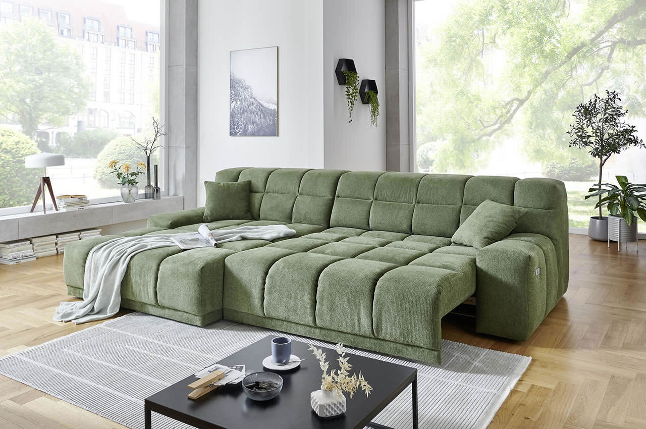 london ecksofa iwaniccy links stoff aragon 39 gruen milieubild mit sitztiefenverstellung london ecksofa iwaniccy links stoff aragon 39 gruen milieubild mit sitztiefenverstellung