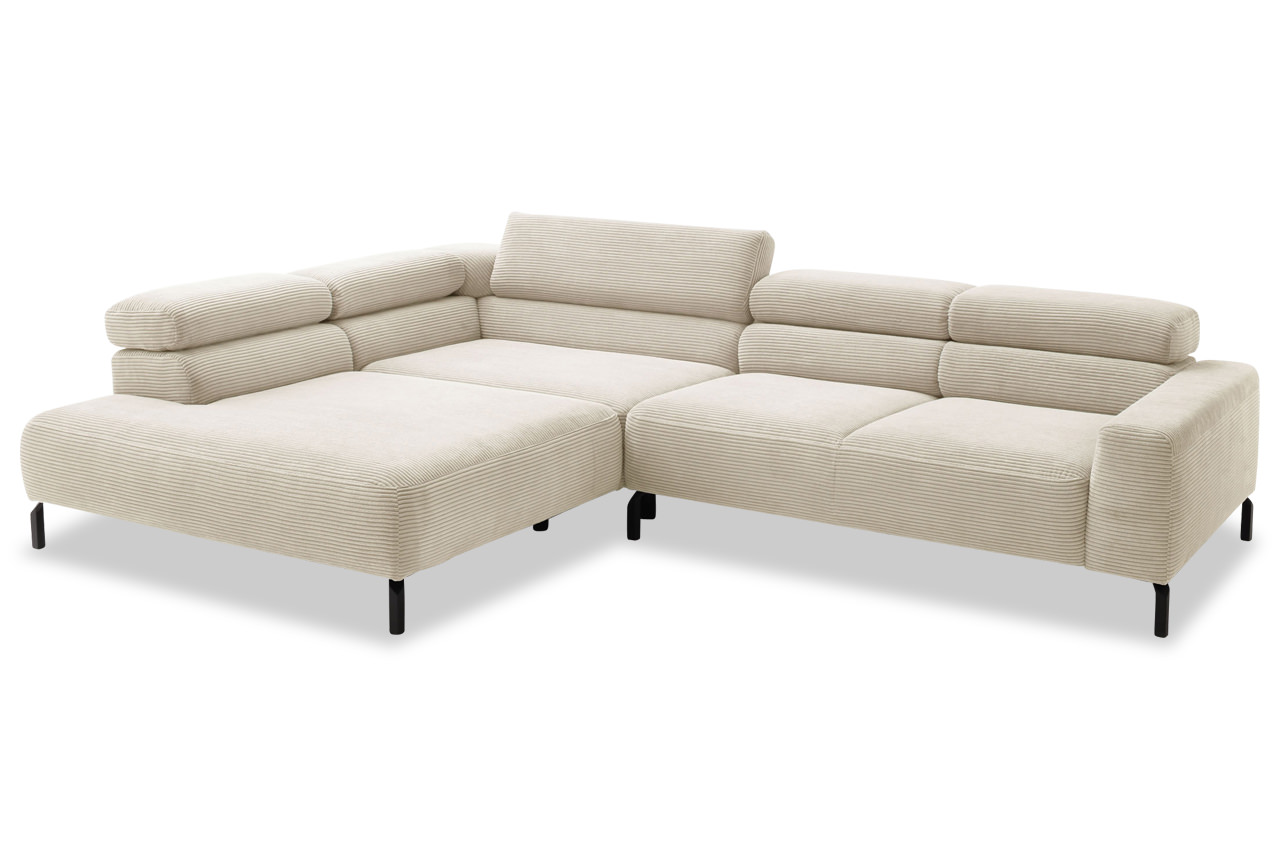 spring candy ecksofa mit ottomane links cord nature spring candy ecksofa mit ottomane links cord nature
